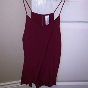 Tank Top with Key Hole Back